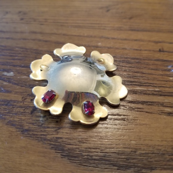 Vintage Brass and Bedazzled Brooches (Multiple Options) - Picture 12 of 16